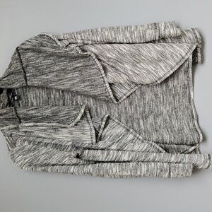 Kensie black and white cardigan